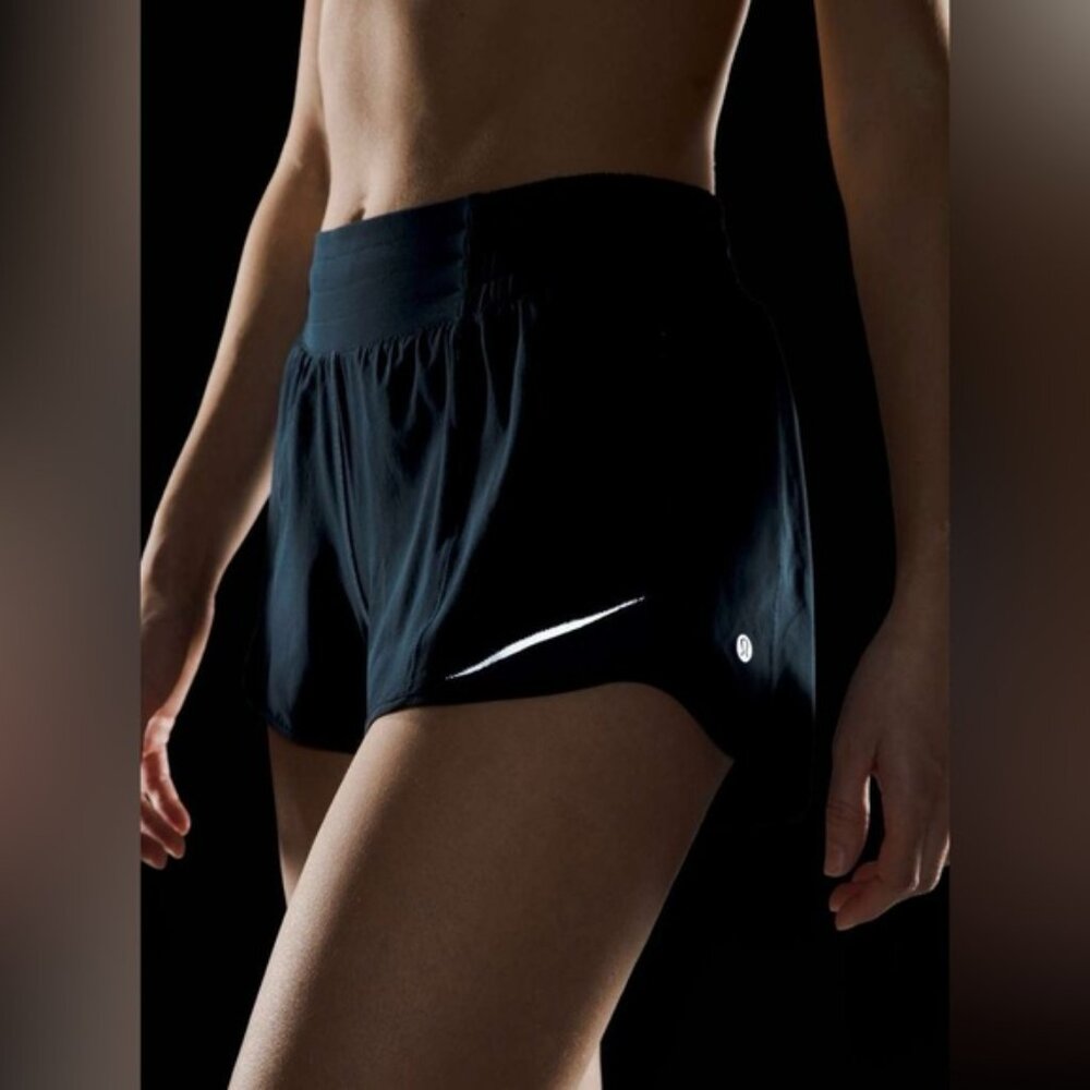 Lululemon Hotty Hot Short II *2.5" Sz. 6 - True Navy Lined - Like New!